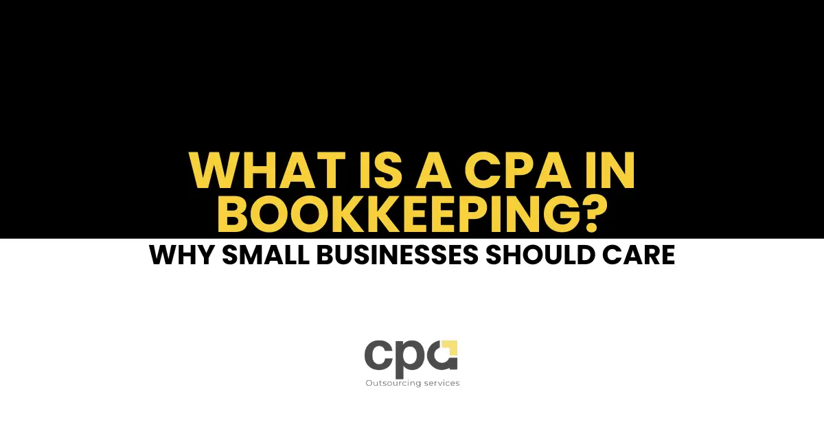 What is a CPA in Bookkeeping